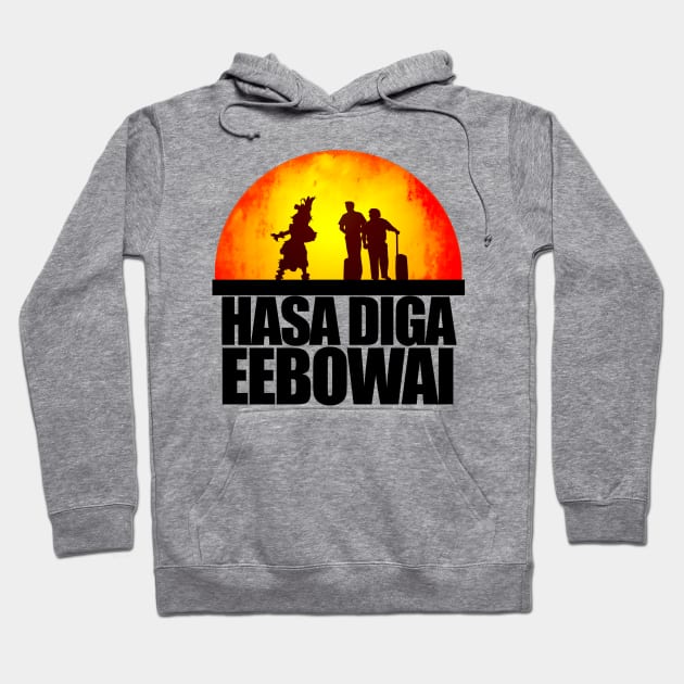 Hasa Diga Eebowai Hoodie by Thistle997